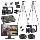 Dual 4K Camera Streaming and Switching Bundle