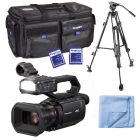 Panasonic AG-CX10 Live Streaming 4K Camcorder Shooter Package