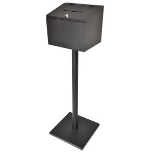 Metal Collection Box - Black 