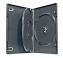 3-Disc Capacity Commercial DVD-CD Case - Black