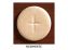 Communion Wafers - Whole Wheat 1 1/8" - Cannister of 1000