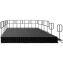 Intellistage 12' x 24' Portable Deluxe Stage Kit w/ 24" Riser