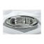 Stainless Steel Stackable Bread Plate- Silvertone