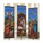 STAINED GLASS NATIVITY BANNER SET 3X9 PH