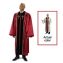 Pulpit Robes Ivory w/ Burgundy Velvet - Small