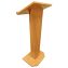 Classic Wood Pulpit Medium Oak Finish