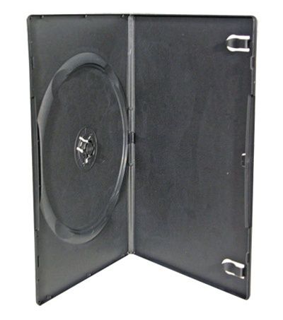 1-Disc Slimline Poly DVD Case - Black