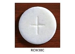 Communion Wafers - White 1 3/8" - Canister of 750