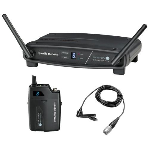 Audio-Technica System 10 Digital Wireless Lavalier System - Offering Exceptional Digital Clarity and Convenience for Churches and Professionals