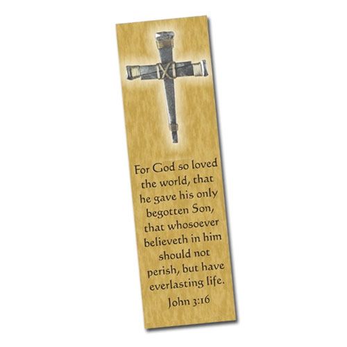 Bookmark: John 3:16 Pack of 25