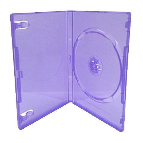 1-disc Capacity Commercial DVD-CD Case - Purple