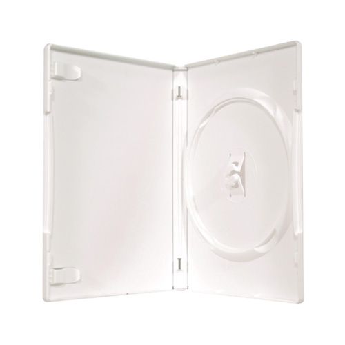 1-disc Capacity Commercial  DVD-CD Case - White