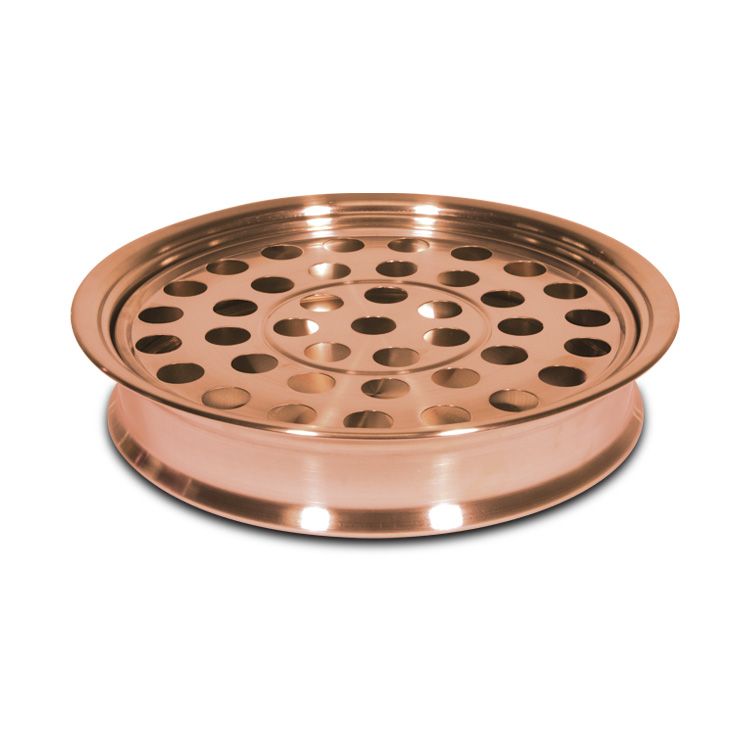 Copper-Plated Stainless Steel Communion Ware| Church Communion Tray 12.25 Inch