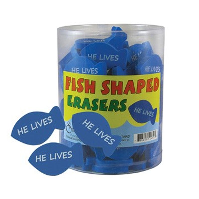 Fish Eraser - Pack of 96