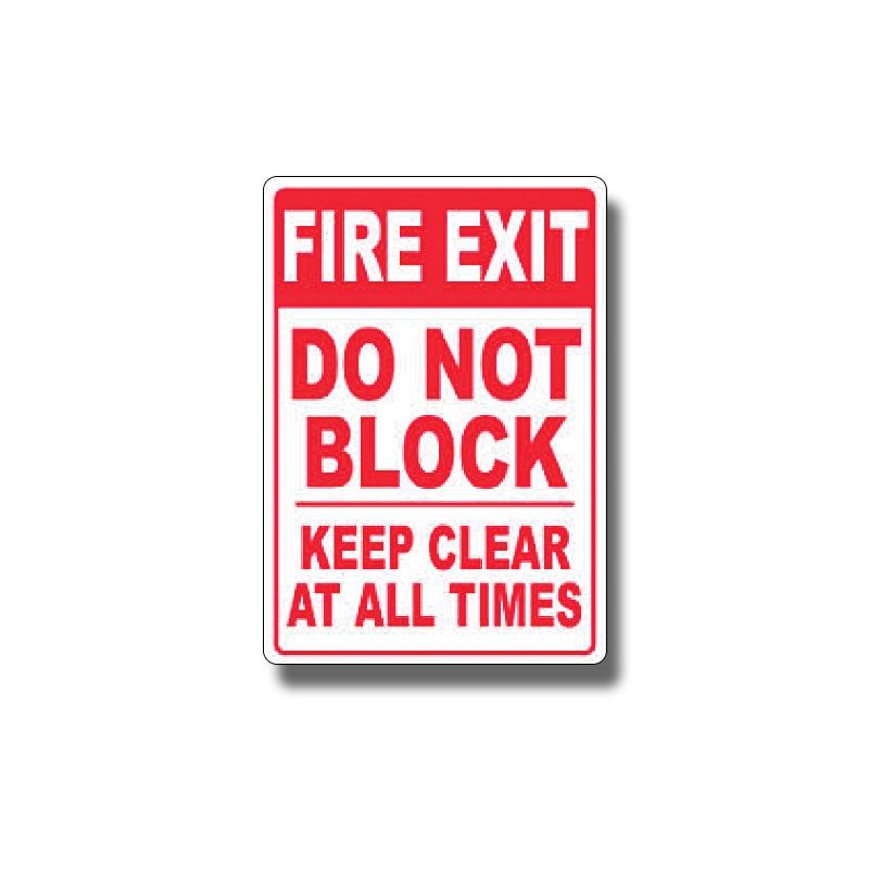 Fire Exit Sign