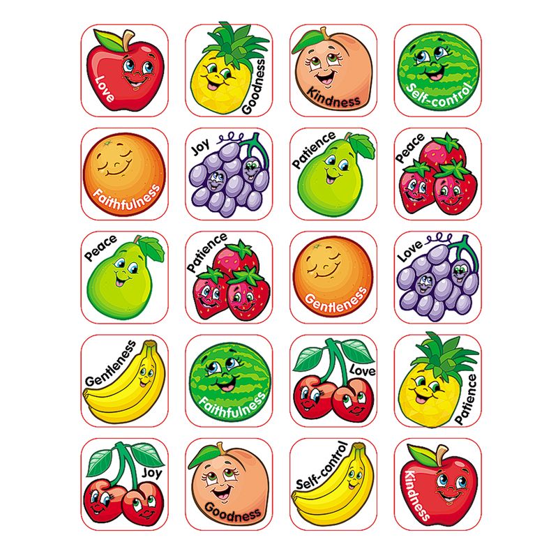 Fruit of the Spirit Stickers