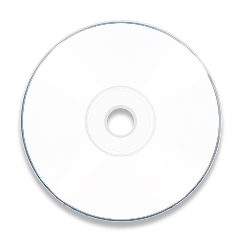 Safe-Trax Economy Blank 8X DVD-Rs - White Inkjet