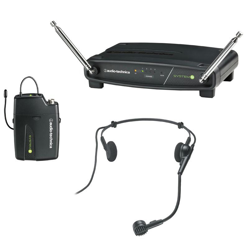 Audio-Technica ATW-901a/H: Premium VHF Headset Wireless Microphone System - Experience Exceptional Sound Quality