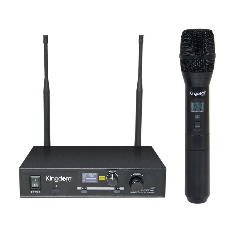 Kingdom Wireless 1,000 Channel Microphone System with Handheld - A Harmonious Fusion of Quality and Practicality