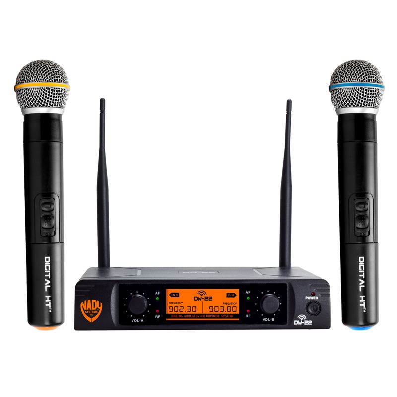 Nady DW-22 Dual Digital Wireless Handheld Microphone System