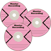 Master Recording Sheet Labels